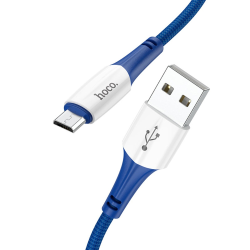 Кабель Hoco X70 USB to MicroUSB 1m blue