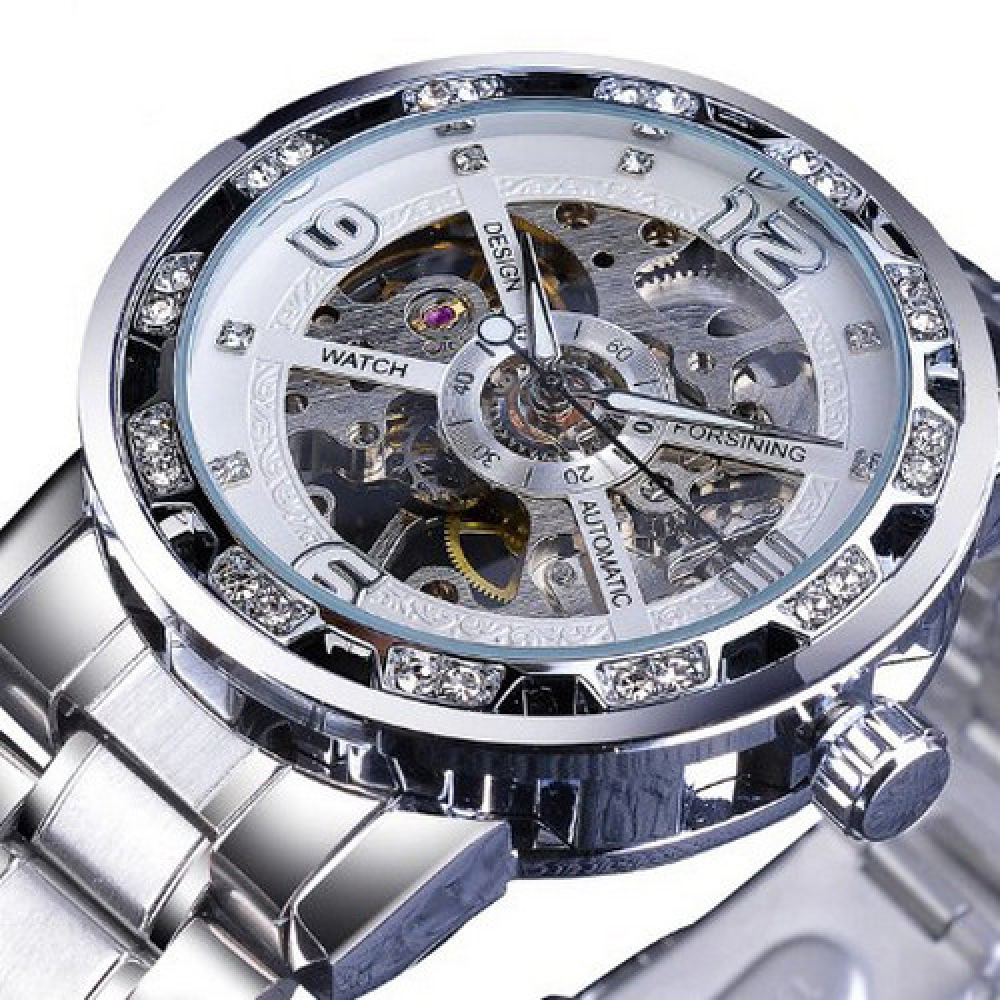Forsining 8209 Silver-White