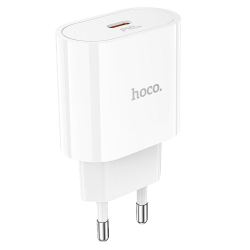 Сетевое зарядное устройство Hoco C94A Type-C PD 20W белое
