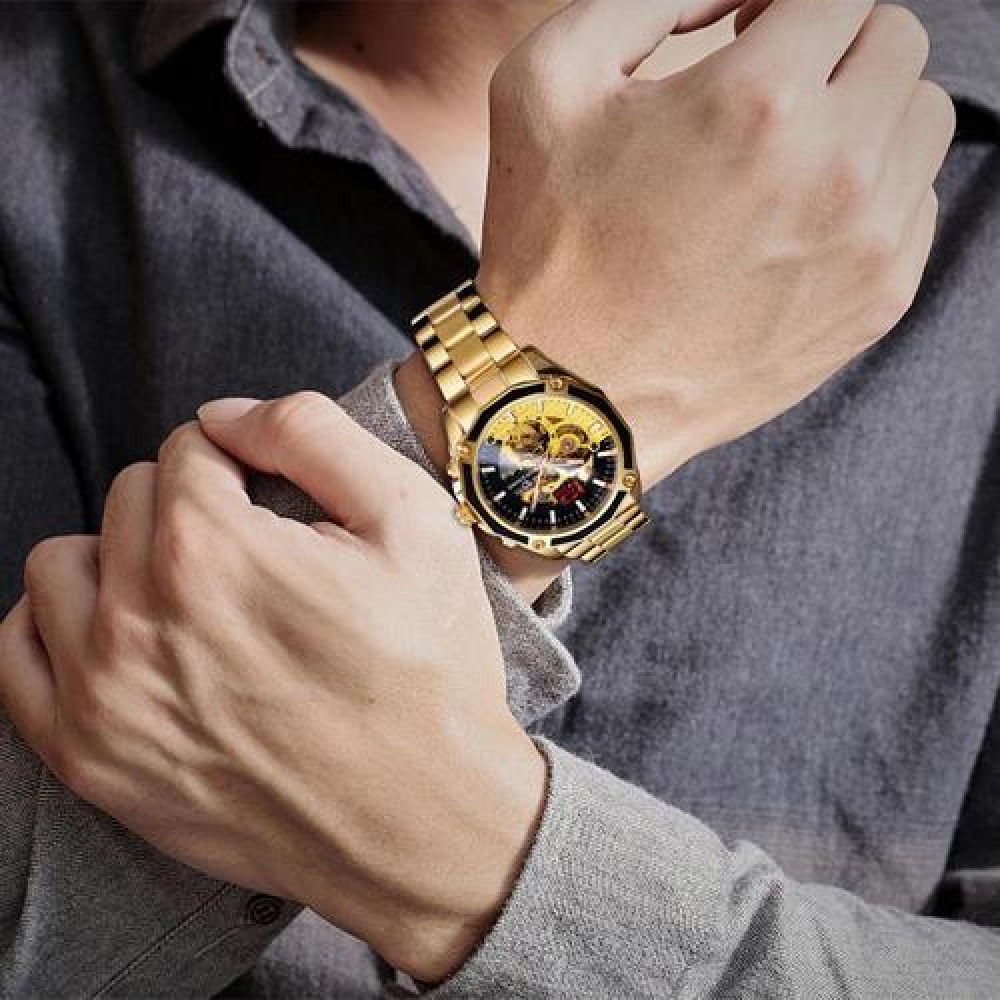 Forsining 8207 Gold-Black