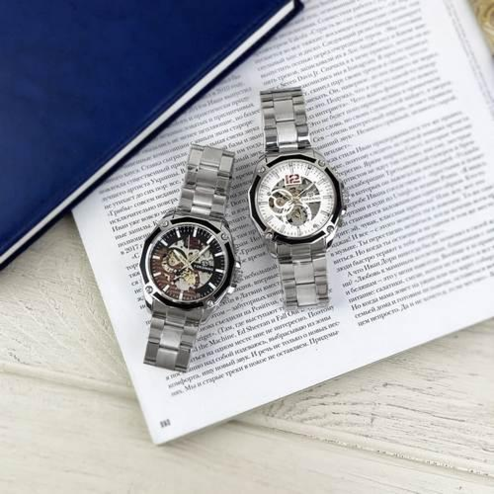 Forsining 8207 Silver-White