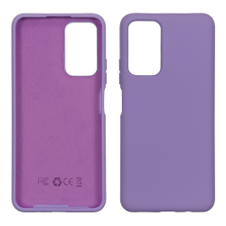 Чехол Full Nano Silicone Case для Xiaomi Redmi Note 11 Pro/ Redmi Note 11 цвет Pro+  03 светло-фиолетовый