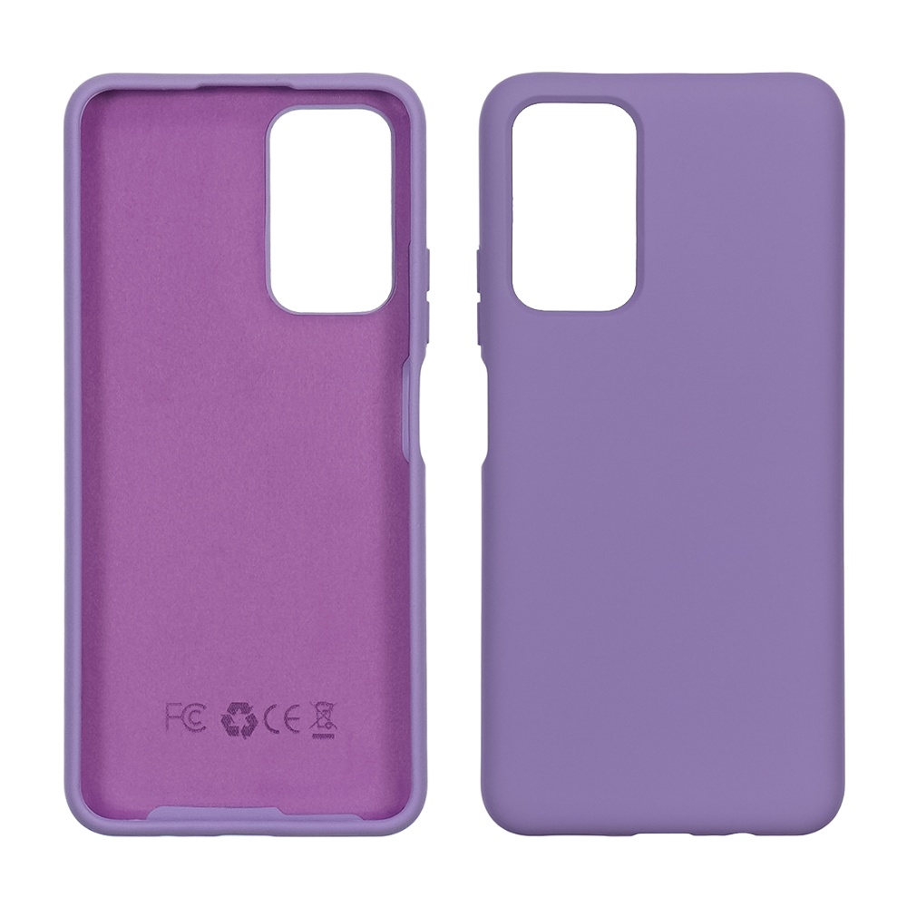 Чехол Full Nano Silicone Case для Xiaomi Redmi Note 11 5G/ Poco M4 Pro 5G/ Redmi Note 11T 5G цвет  03 светло-фиолетовый