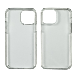 Чехол clear protective with frame для Apple iPhone 12/ 12 Pro прозрачный Люкс