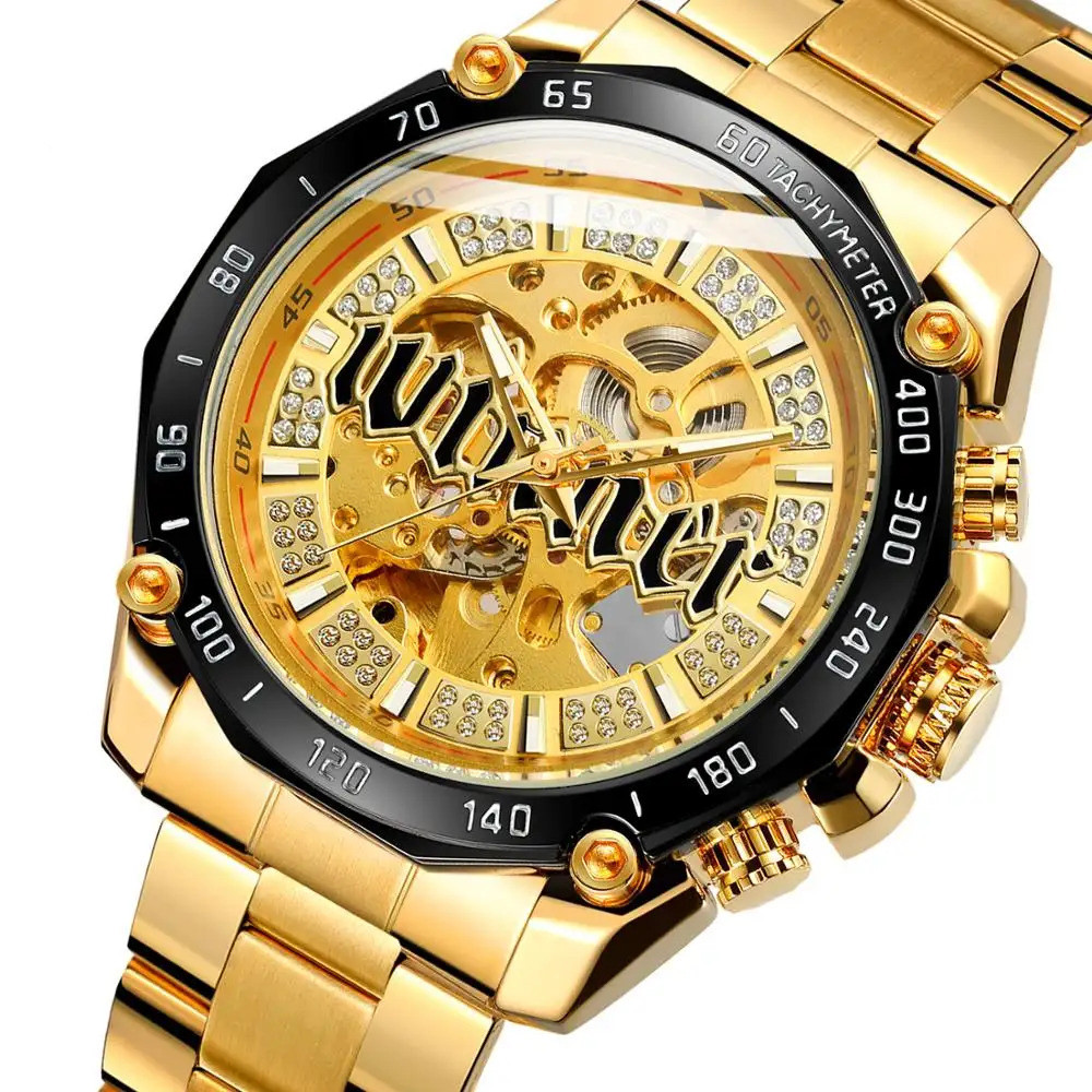 Forsining 8186 Gold-Black