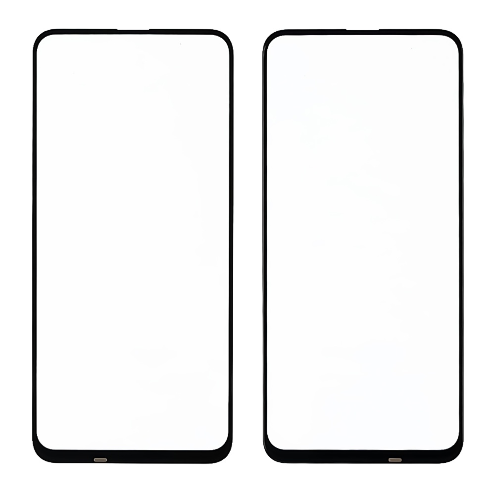Стекло тачскрина с OCA плёнкой для Huawei P Smart Z/ Y9 Prime чёрное Original