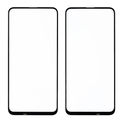 Стекло тачскрина с OCA плёнкой для Huawei P Smart Z/ Y9 Prime чёрное Original