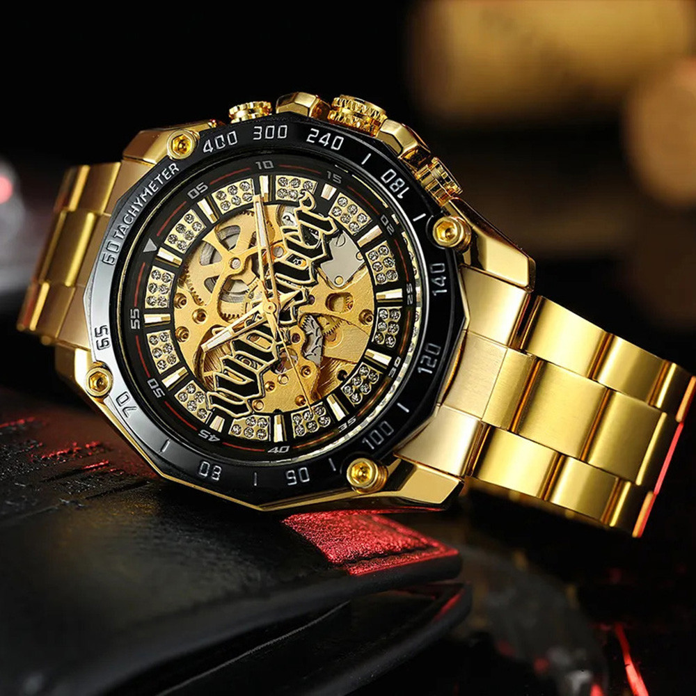Forsining 8186 Gold-Black