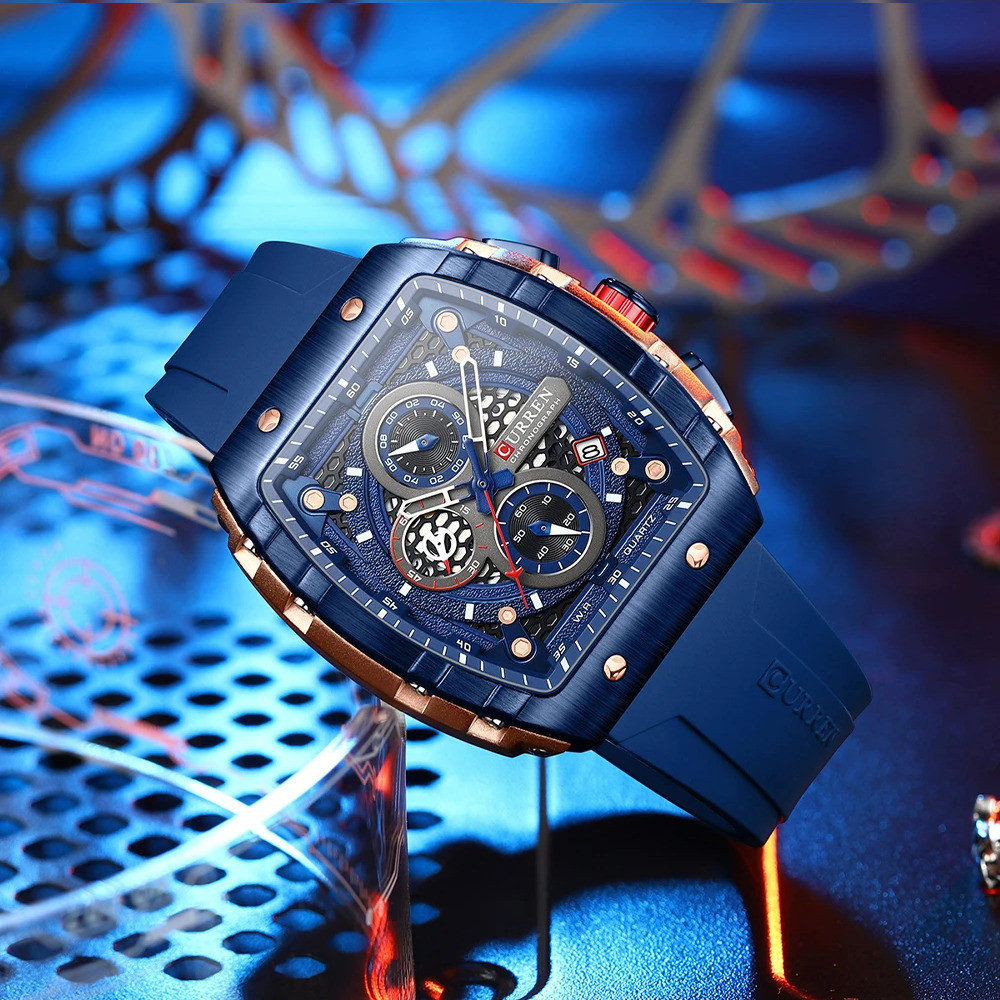 Curren 8442 Gold-Blue