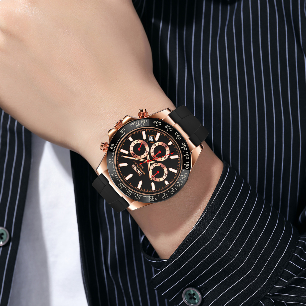 Skmei 9275RGBK Rose Gold-Black