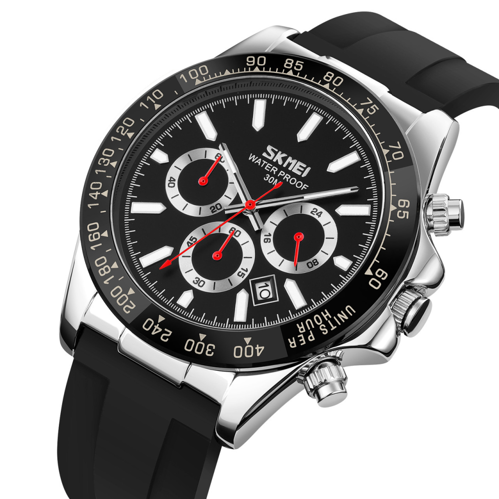 Skmei 9275SIBK Silver-Black