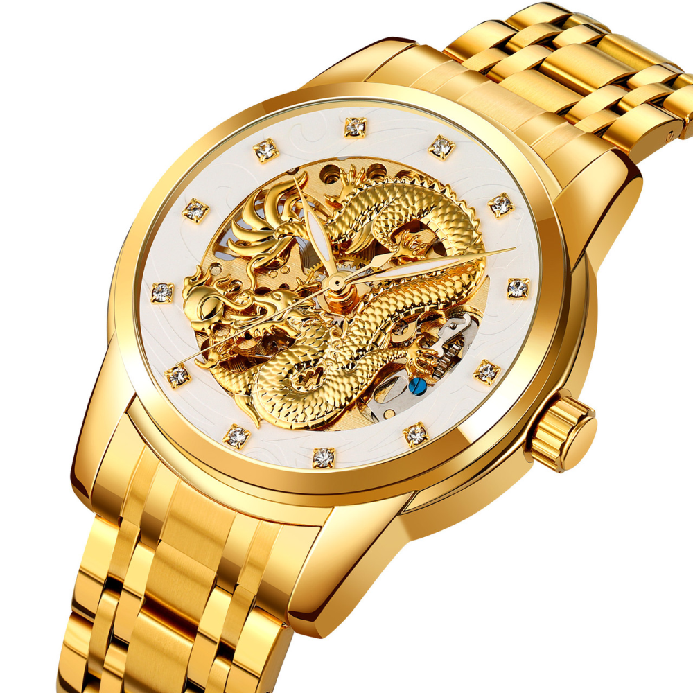 Skmei 9310GDSI Gold-Silver