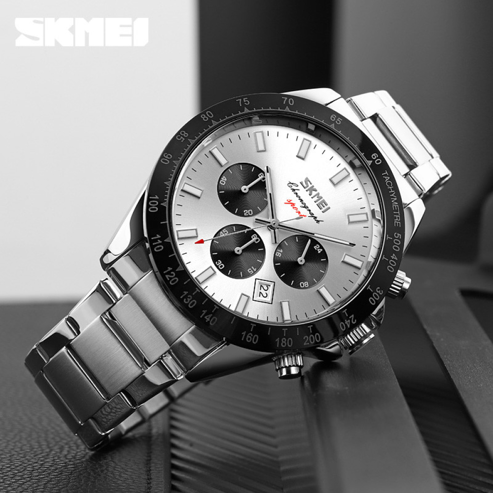 Skmei 9259SISI Silver-Silver