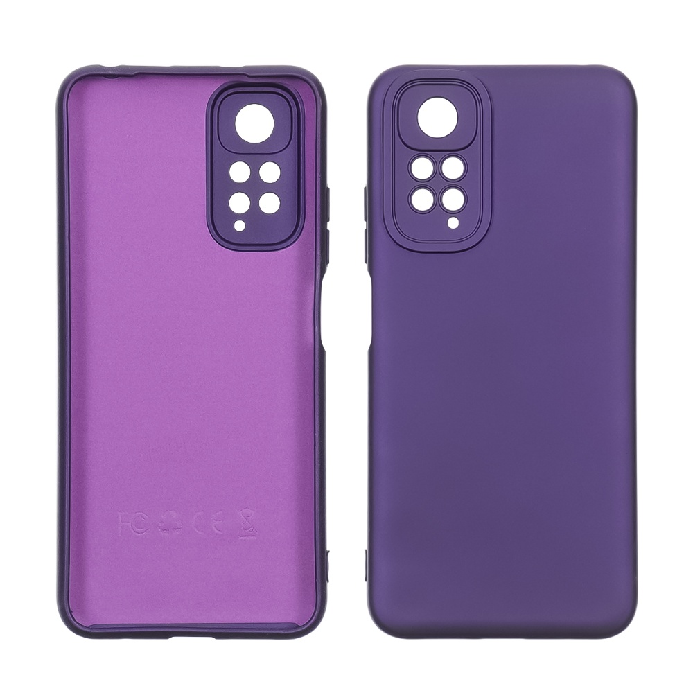 Чехол Full Nano Silicone Case для Xiaomi Redmi Note 11 (EUR 159.9 x 73.9 x 8.1 mm) цвет  11 темно-фиолетовый