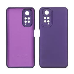 Чехол Full Nano Silicone Case для Xiaomi Redmi Note 11 (EUR 159.9 x 73.9 x 8.1 mm) цвет  11 темно-фиолетовый