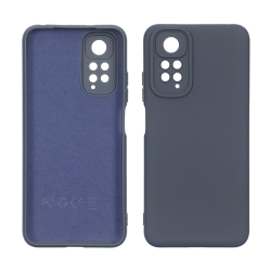 Чехол Full Nano Silicone Case для Xiaomi Redmi Note 11 (EUR 159.9 x 73.9 x 8.1 mm) цвет  17 темно-синий
