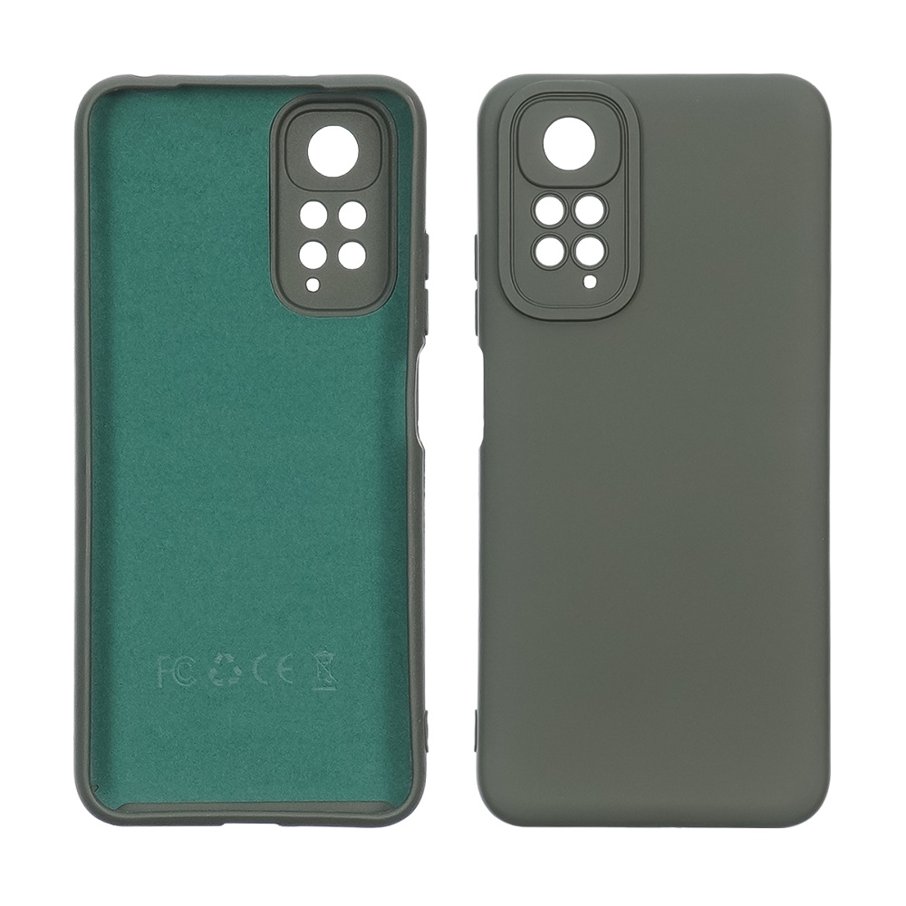 Чехол Full Nano Silicone Case для Xiaomi Redmi Note 11 (EUR 159.9 x 73.9 x 8.1 mm) цвет  21 темный хаки