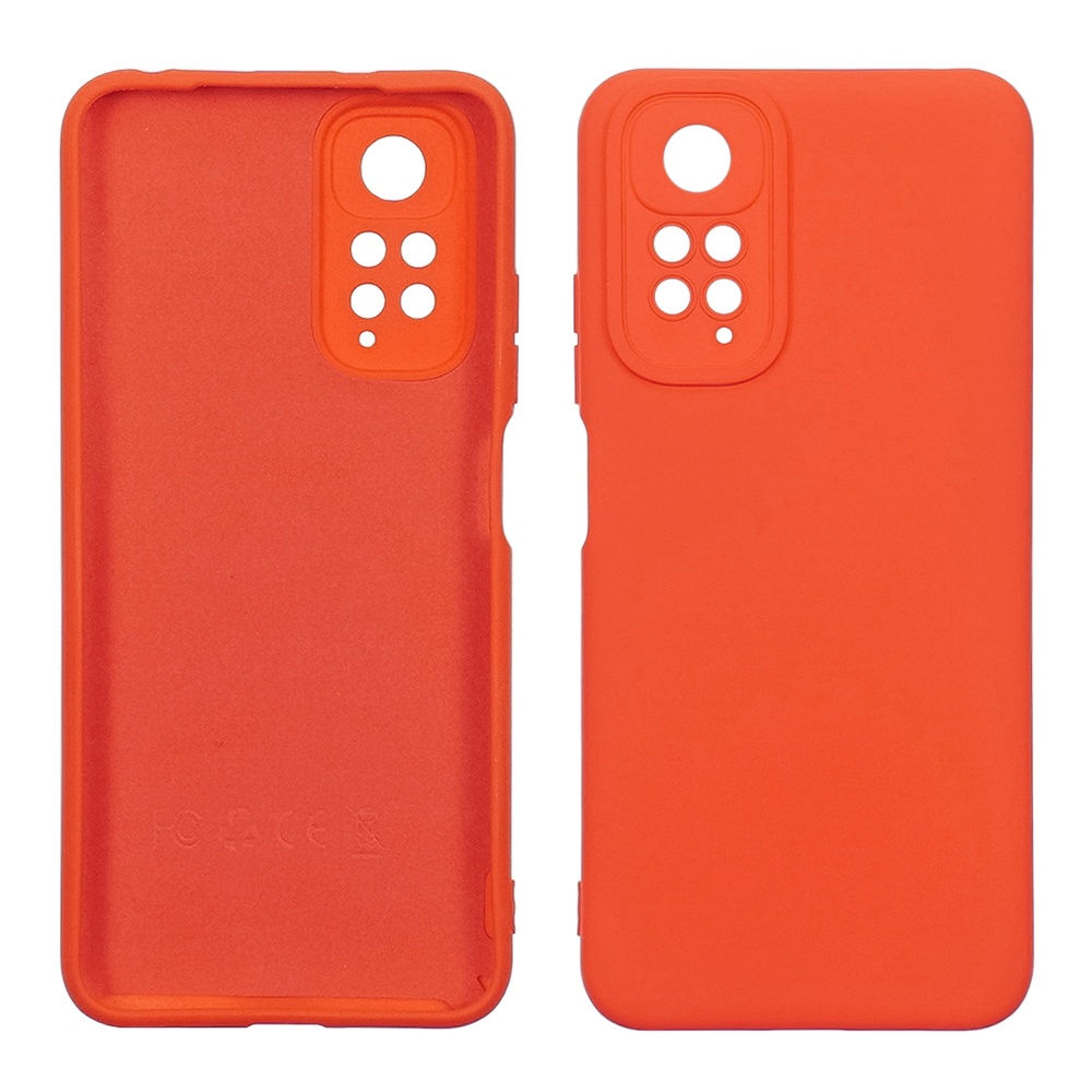 Чехол Full Nano Silicone Case для Xiaomi Redmi Note 11 Pro (EUR 164.2 x 76.1x 8.1 mm)  01 красный