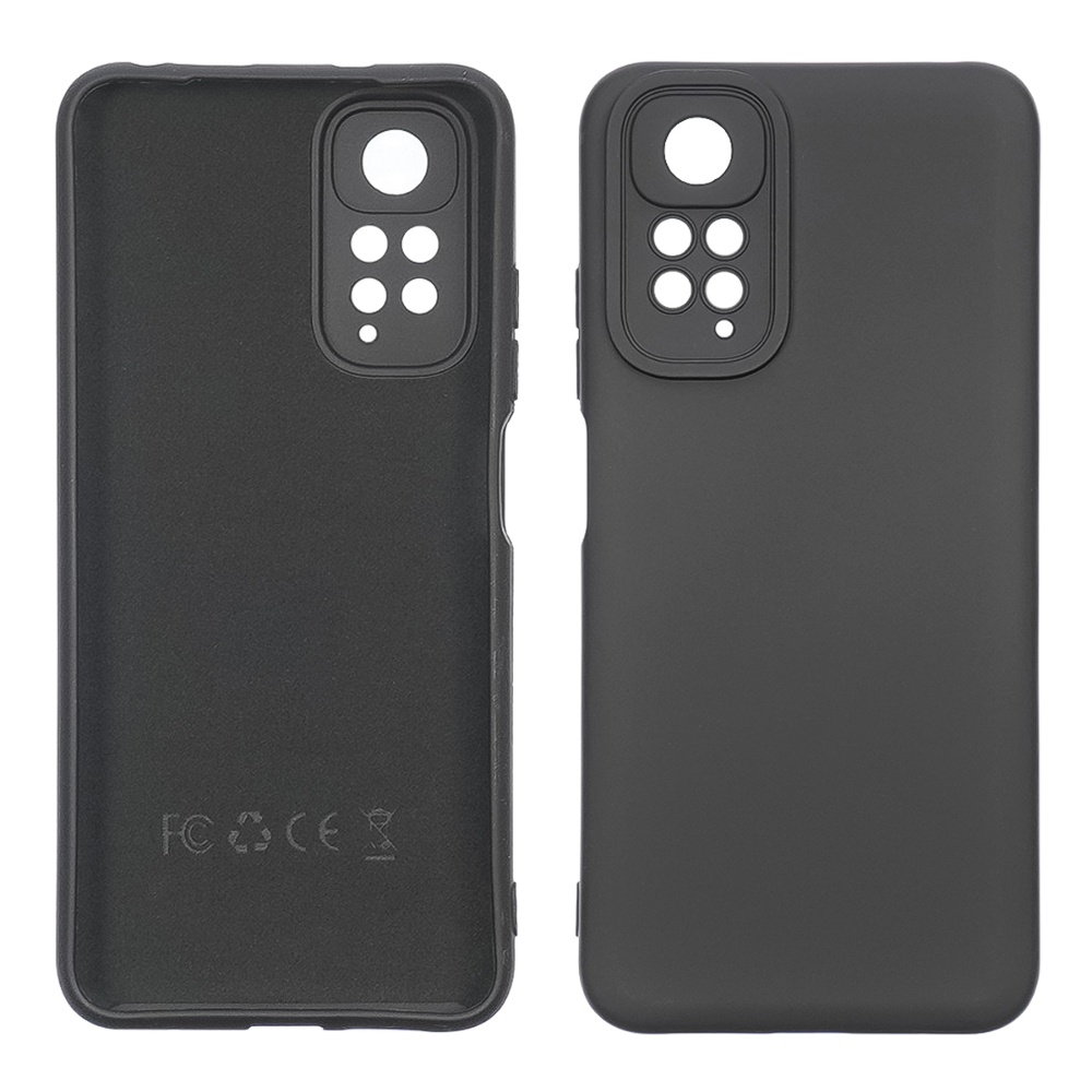 Чехол Full Nano Silicone Case для Xiaomi Redmi Note 11 Pro (EUR 164.2 x 76.1x 8.1 mm)  12 черный