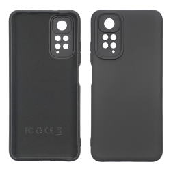 Чехол Full Nano Silicone Case для Xiaomi Redmi Note 11 Pro (EUR 164.2 x 76.1x 8.1 mm)  12 черный