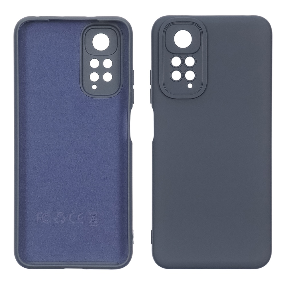 Чехол Full Nano Silicone Case для Xiaomi Redmi Note 11 Pro (EUR 164.2 x 76.1x 8.1 mm)  17 темно-синий