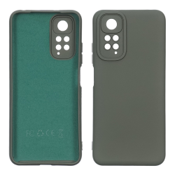 Чехол Full Nano Silicone Case для Xiaomi Redmi Note 11 Pro (EUR 164.2 x 76.1x 8.1 mm)  21 темный хаки