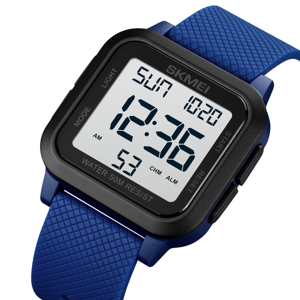 Skmei 1894BUWT Black-Blue-White SALE