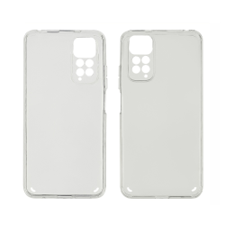 Чехол clear protective with frame для Xiaomi Redmi Note 11 (EUR 159.9 x 73.9 x 8.1 mm) прозрачный Люкс