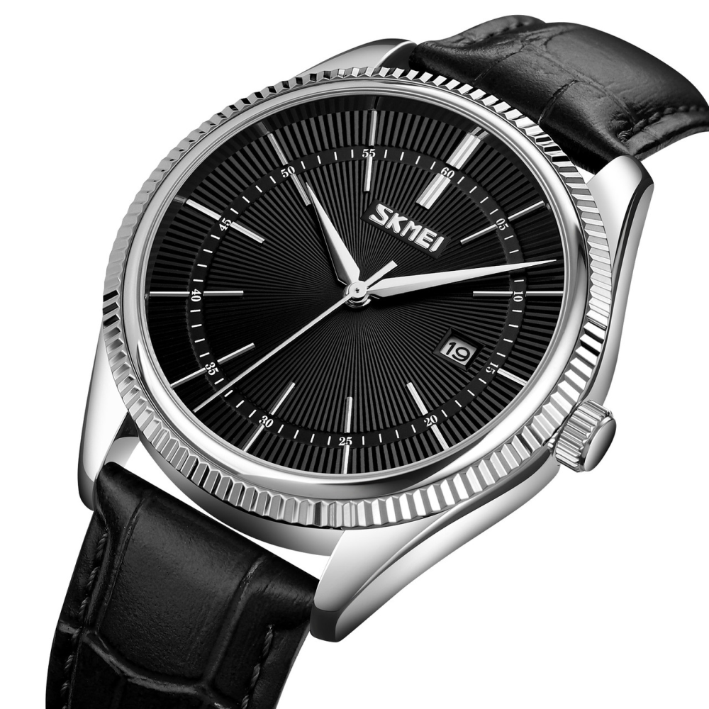 Skmei 9298SIBKBK Silver Black-Black SALE