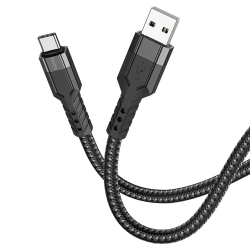 Кабель Hoco U110 USB to Type-C 1.2m black