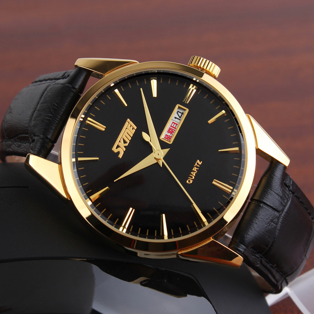 Skmei 9073GDBK-S Gold-Black lady SALE