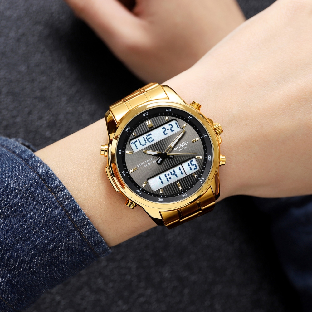 Skmei 2049GDWT Gold-White SALE