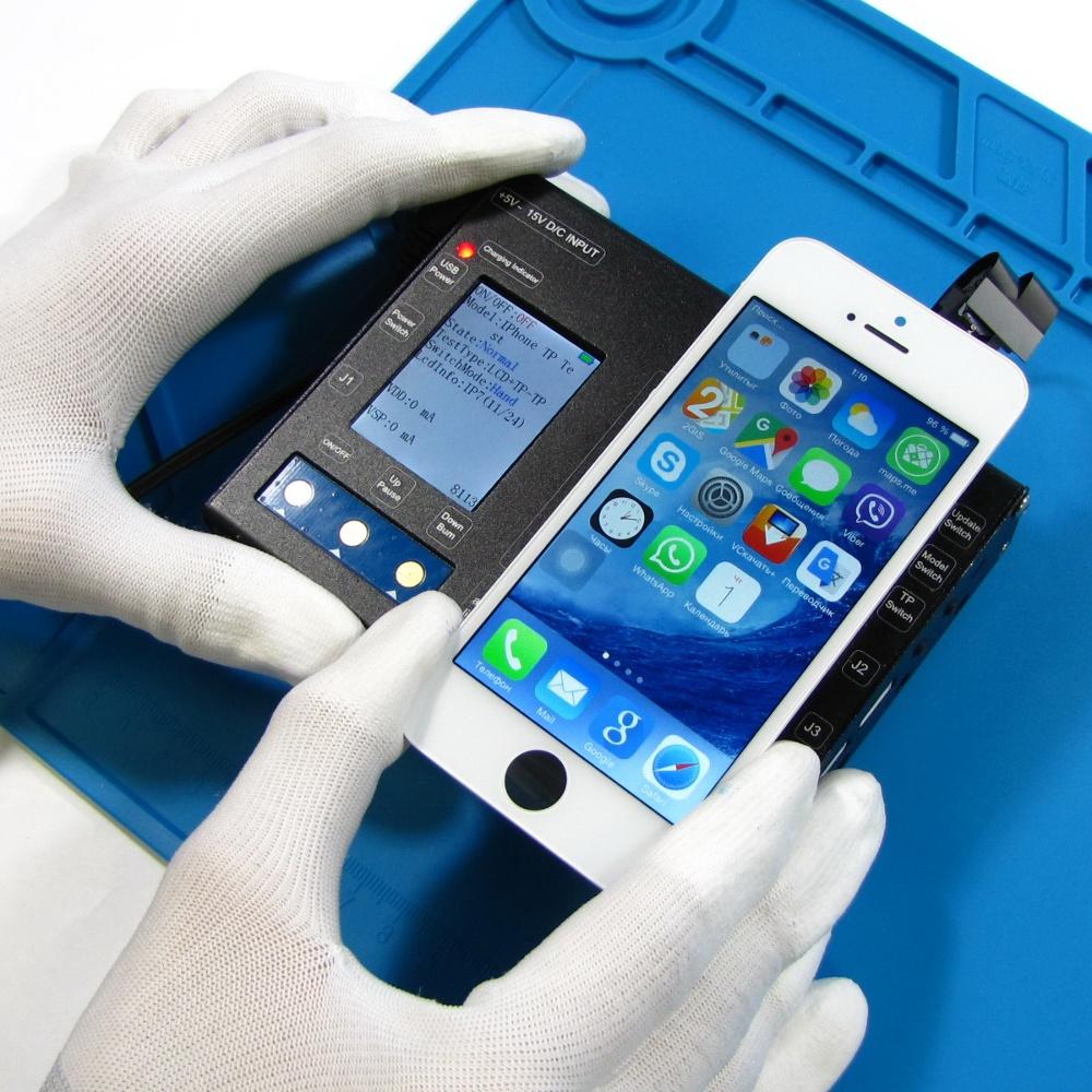 Дисплей для Apple iPhone 5 с белым тачскрином HC