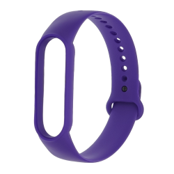 Ремешок силиконовый для Xiaomi Mi Band 5/ 6 цвет 26 тёмно-фиолетовый Ремешок силиконовый для Xiaomi Mi Band 5/ 6 цвет 26 тёмно-фиолетовый