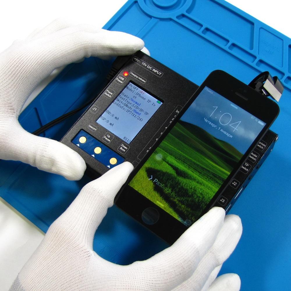 Дисплей для Apple iPhone 5 с чёрным тачскрином HC