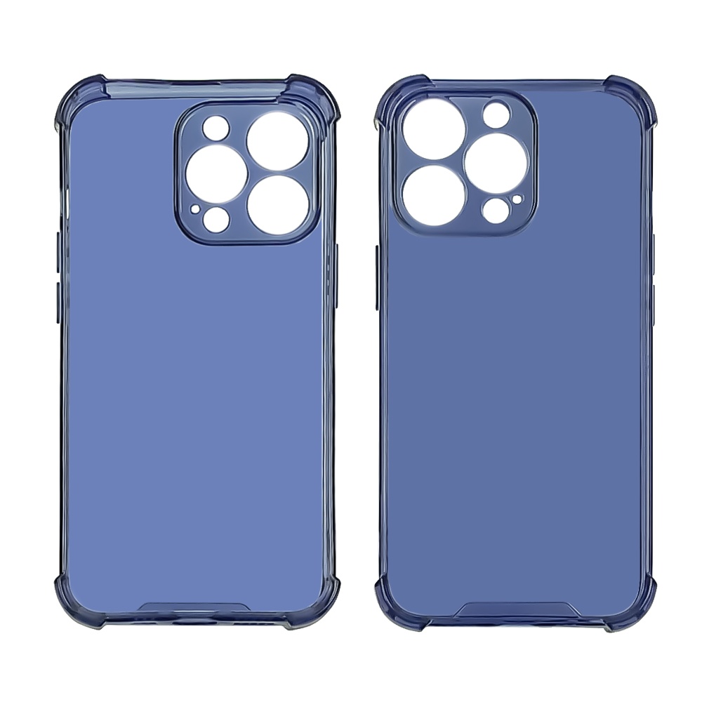 Чехол TPU shockproof angle для Apple iPhone 12 Pro Max 01 сапфирово-синий