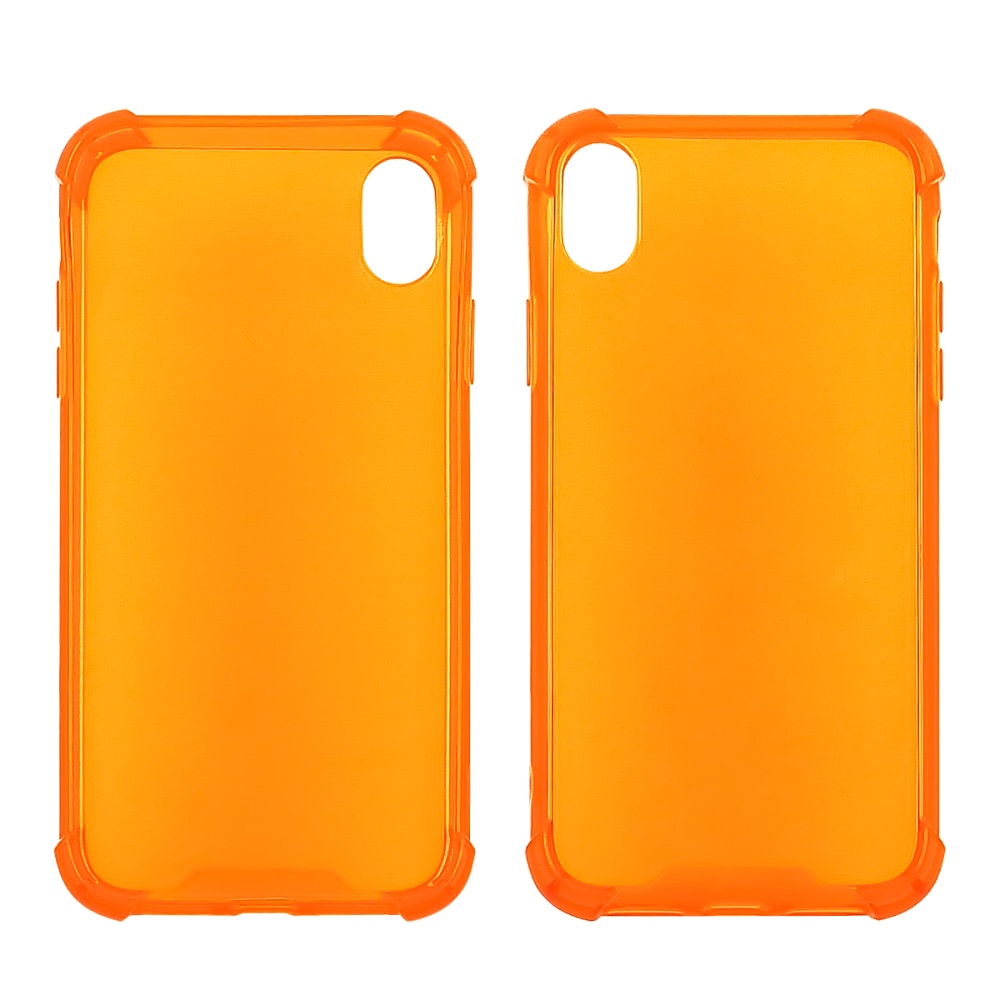 Чехол TPU shockproof angle для Apple iPhone Xs Max 11 оранжевый