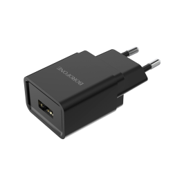 Сетевое зарядное устройство Borofone BA19A USB черное