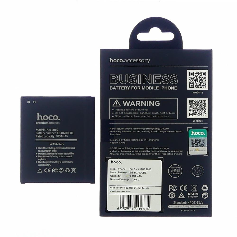 Аккумулятор Hoco EB-BJ700CBE/ EB-BJ700BBC для Samsung J700/ J700H/ J700F/ J701/ J7 (2015)/ J4 (2018)/ J400/ J400F