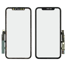 Тачскрин с OCA плёнкой для Apple iPhone XR чёрный с рамкой Original