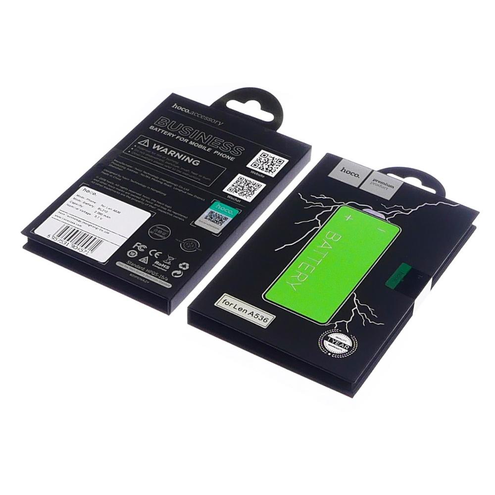 Аккумулятор Hoco BL210 для Lenovo A536/ A358T/ A368T/ A529/ A606/ A656/ A658T/ A766/ A828T/ S650/ S820