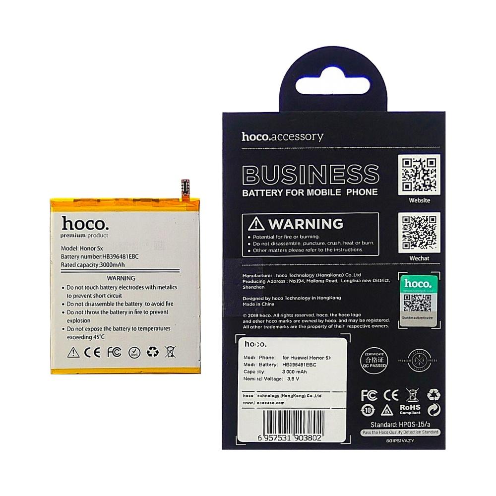 Аккумулятор Hoco HB396481EBC для Huawei Honor 5X/ G8/ GR5/ Y6 II