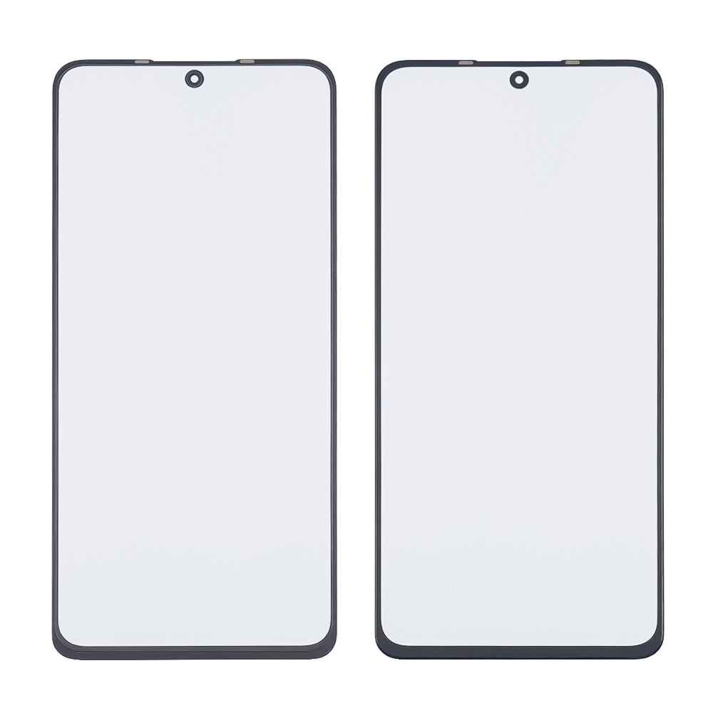 Стекло тачскрина с OCA плёнкой для Xiaomi Redmi Note 11 Pro (4G) чёрное с олеофобным покрытием, закалённое