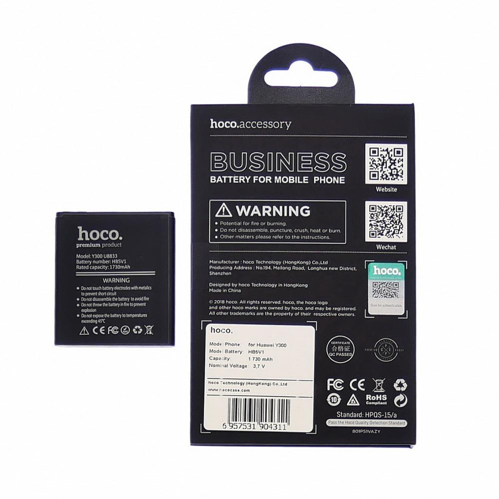 Аккумулятор Hoco HB5V1 для Huawei U8833/ Y300/ Y511-U30/ Y5C/ Y541