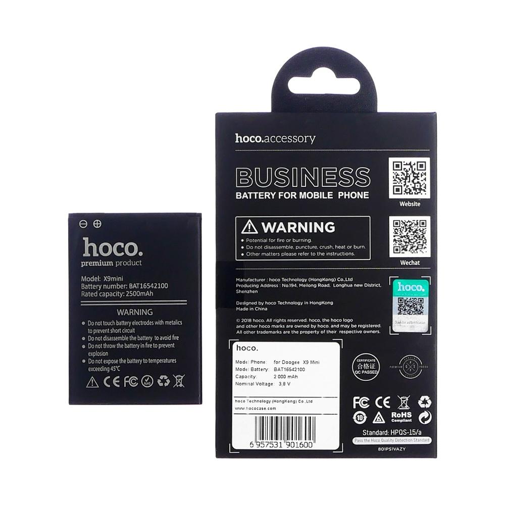 Аккумулятор Hoco BAT16542100 для Doogee X9 Mini