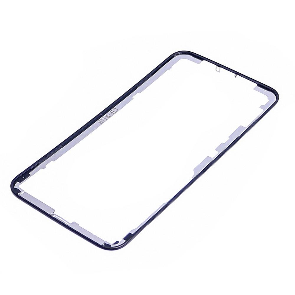 Дисплейная рамка для Apple iPhone X чёрная HC