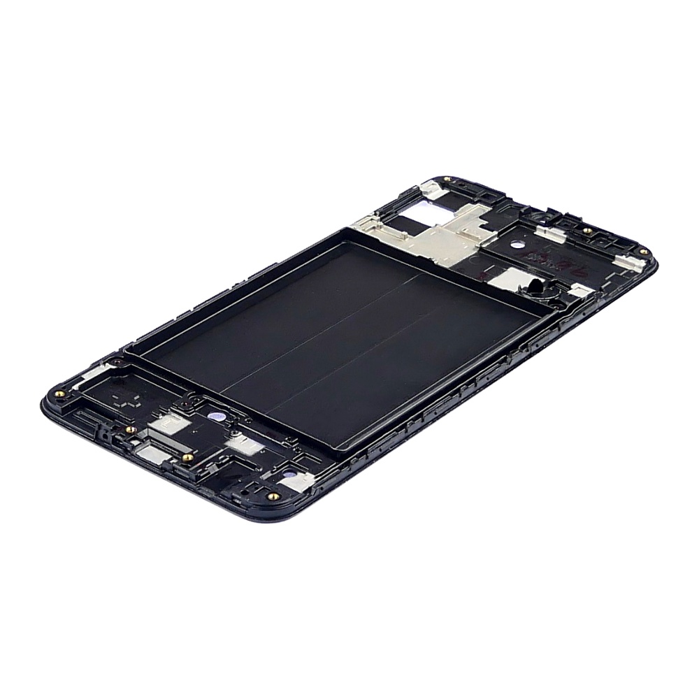 Дисплейная рамка для Samsung A505 Galaxy A50 (2019) чёрная