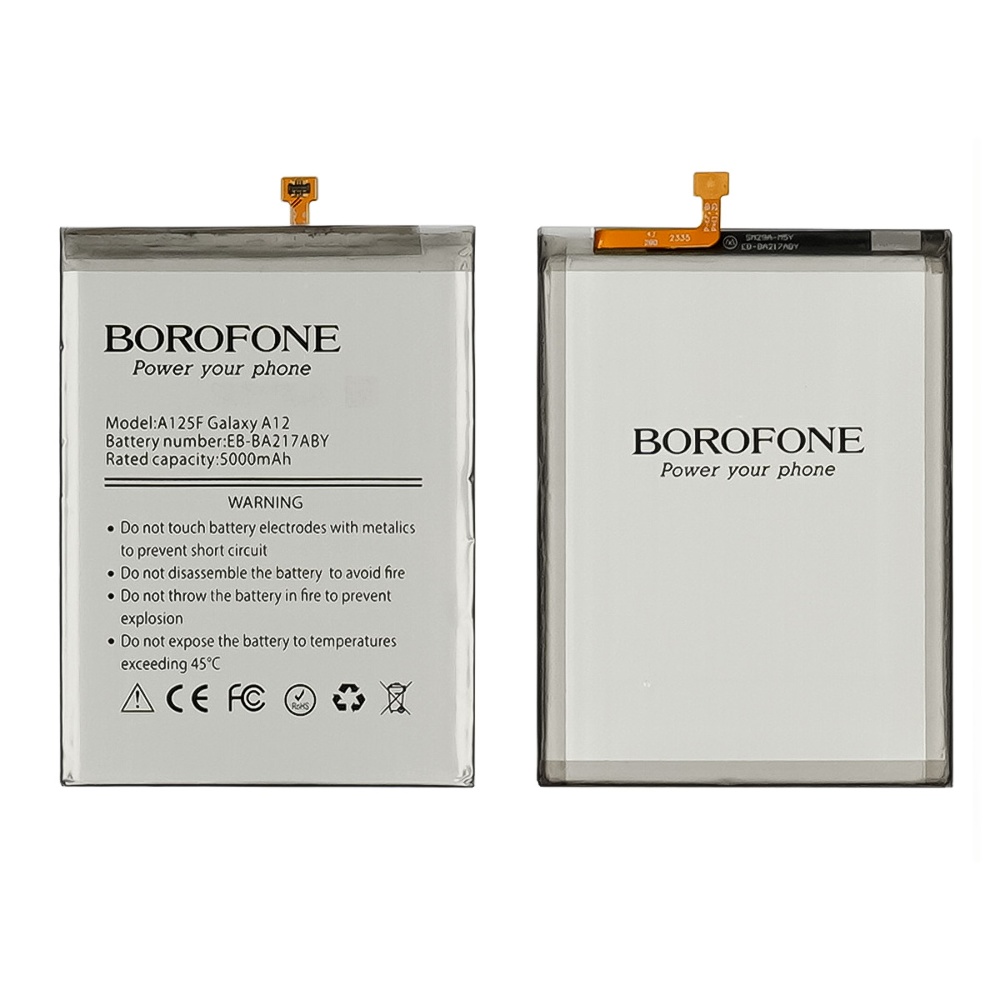 Аккумулятор Borofone EB-BA217ABY для Samsung A125 A12 (2020)/ A217 A21S/ A022 A02/ M127 M12