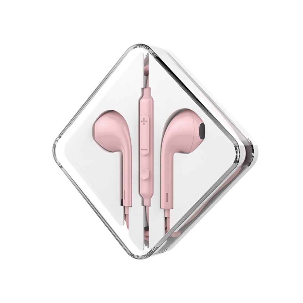 Наушники вкладыши Hoco M55 Jack 3.5 pink