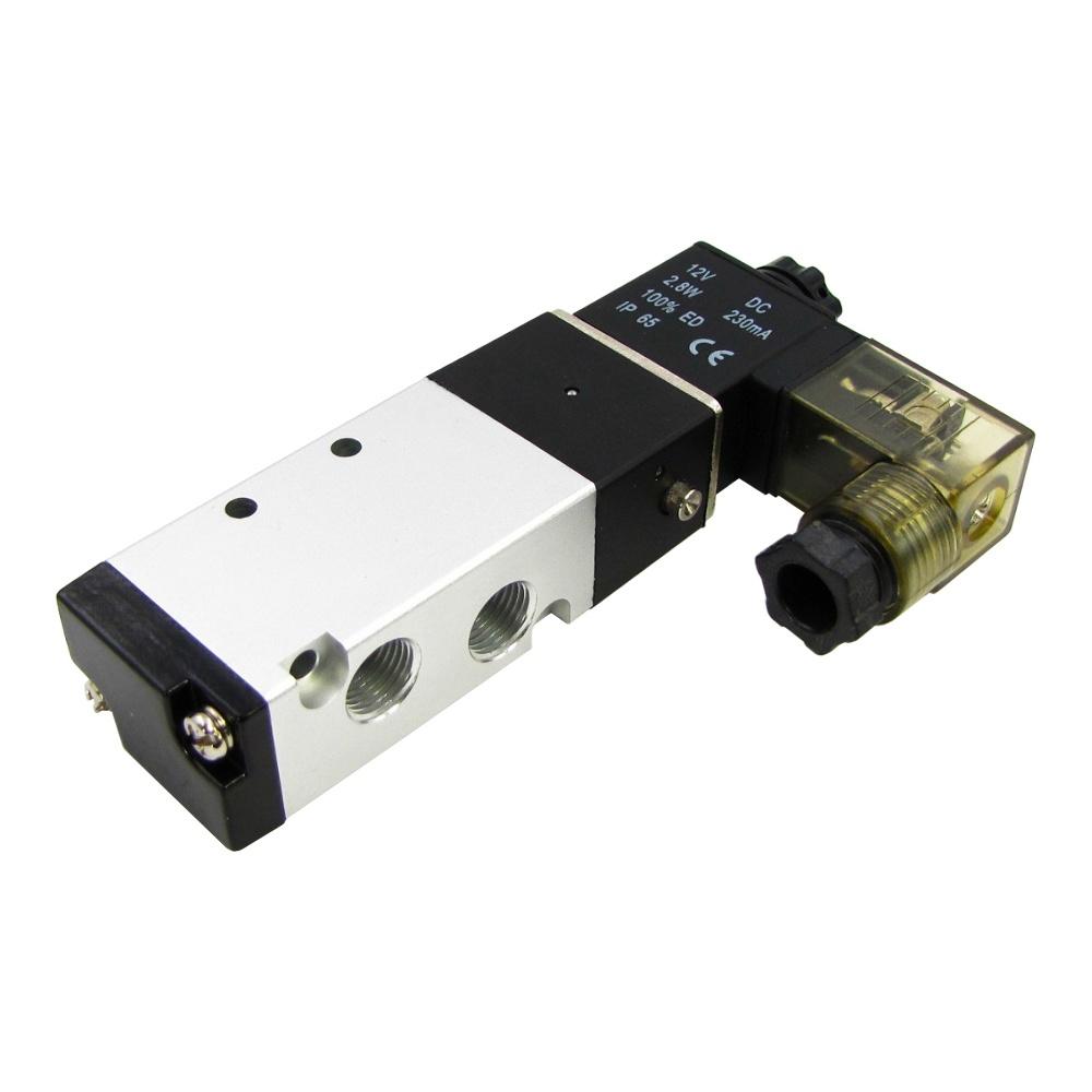 Пневматический электромагнитный клапан 4V110-06, давление 0.15-0.8 MPa, DC-12V